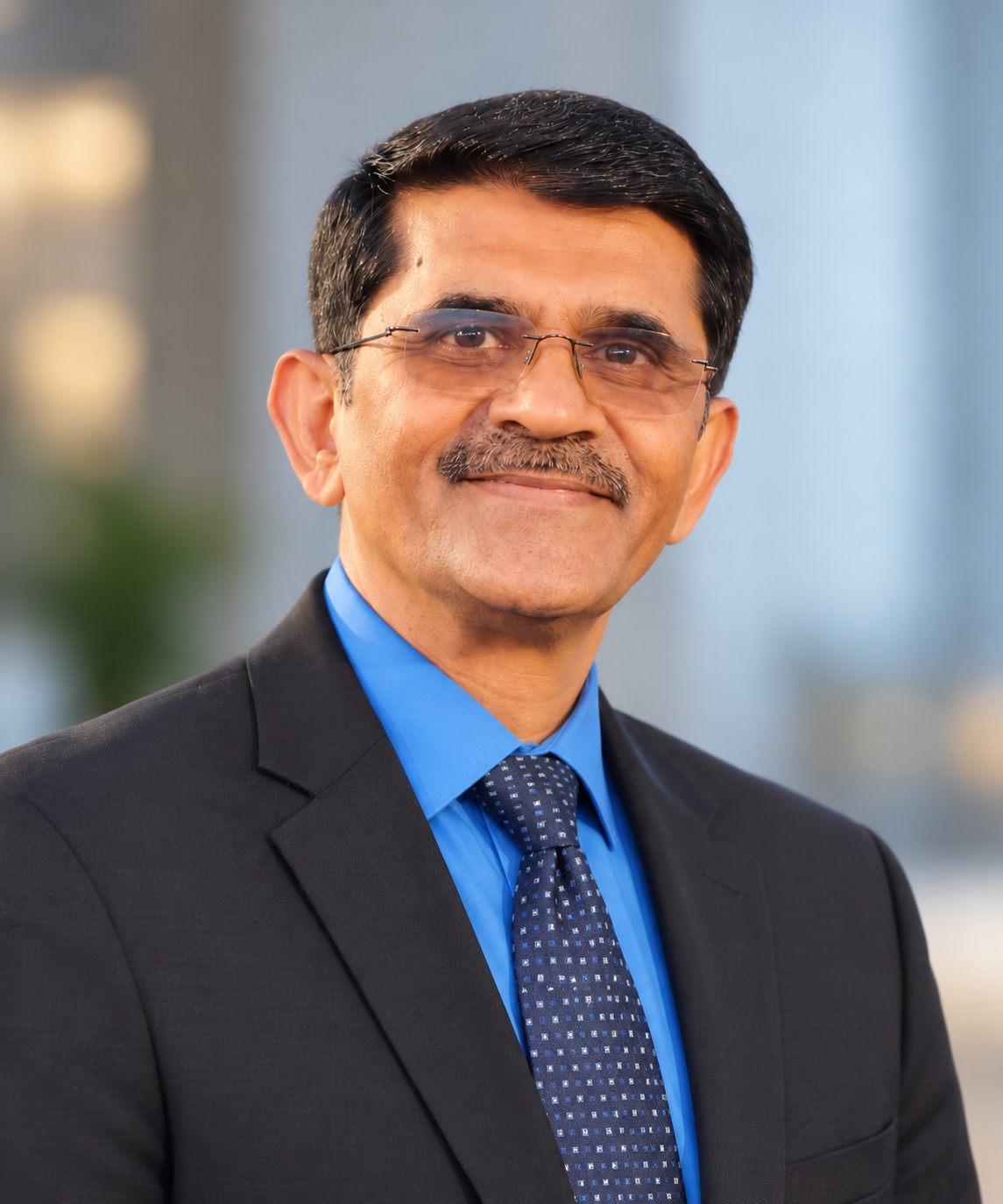 Professional headshot of Hiren D. Vashi
